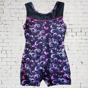 FREESTYLE DANCE LEOTARD BY DANSKIN SIZE-X SMALL 4/5